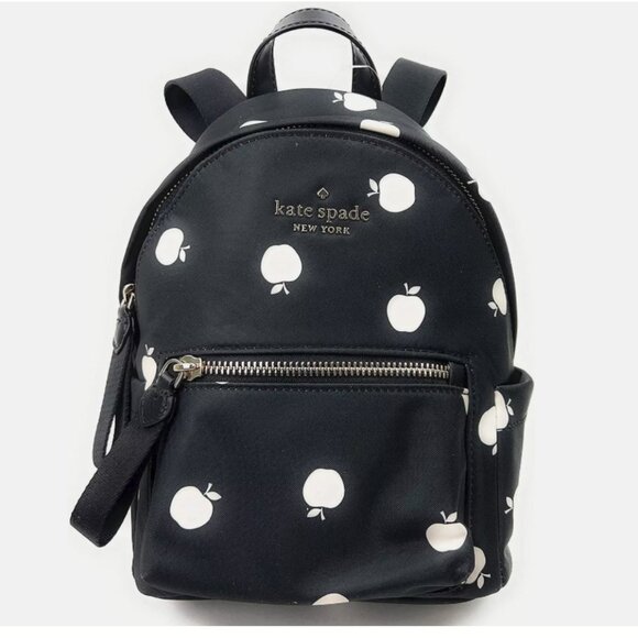 Kate Spade Chelsea The Little Better Nylon Mini Backpack - Apple Orchard Toss - Picture 2 of 5